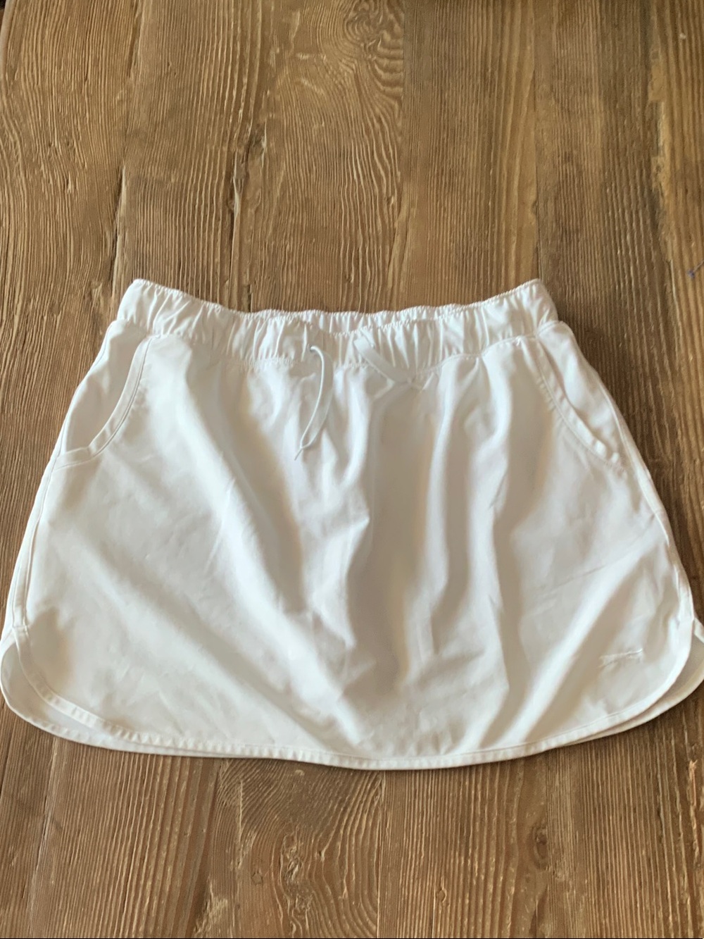 Slazenger Golf White Athletic Skort with Pockets